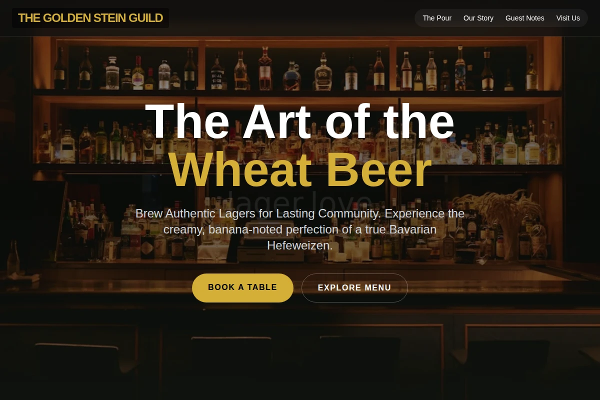 Hefeweizen Bar