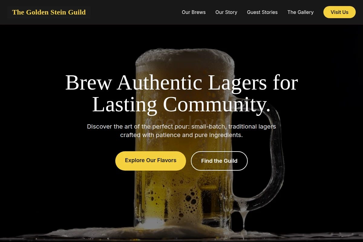 Draught Craft Beer